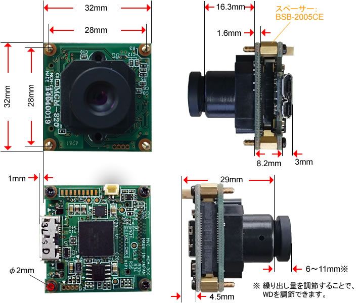 カメラ　200万 Amazon.co.jp: TMEZON AHD監視カメラ ドーム型カメラ 200万高